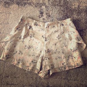 Club Monaco Silk Shorts